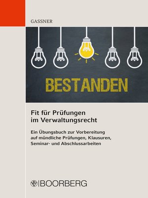 cover image of Fit für Prüfungen im Verwaltungsrecht